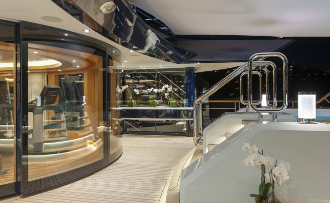 Yacht Solandge - Gymnasium