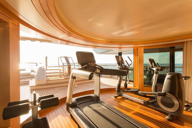 Fulfil your New Year’s Fitness Resolution on luxury yacht charter: Top Superyacht Gyms