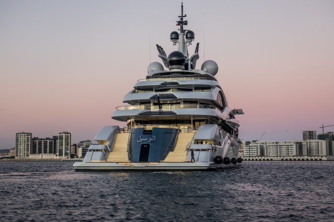 In Pictures: Mega yacht Al Lusail