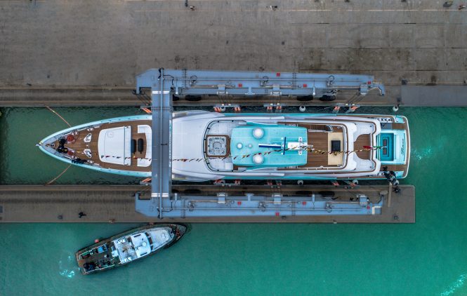 CRN launched 50-metre superyacht LATONA