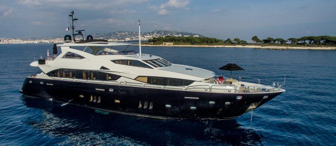 Secure Sunseeker superyacht Emoji for your Monaco Grand Prix charter 