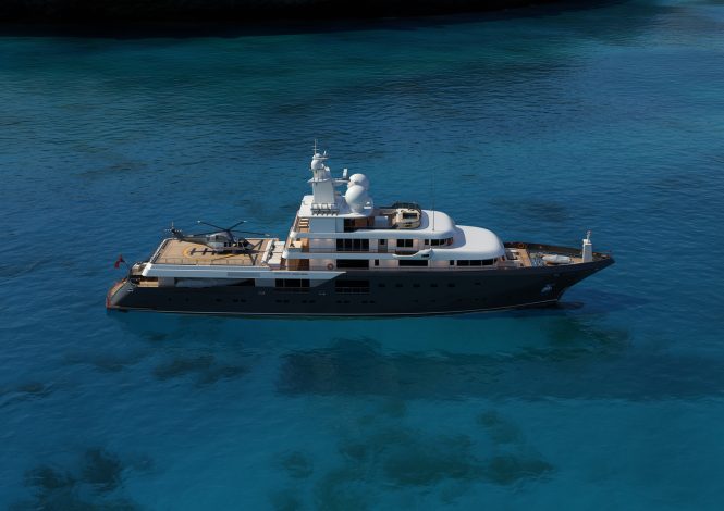 Brand-New Explorer Yacht PLANET NINE available for Mediterranean adventure charter