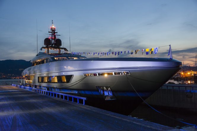 New customs Baglietto 40m Fast superyacht sold