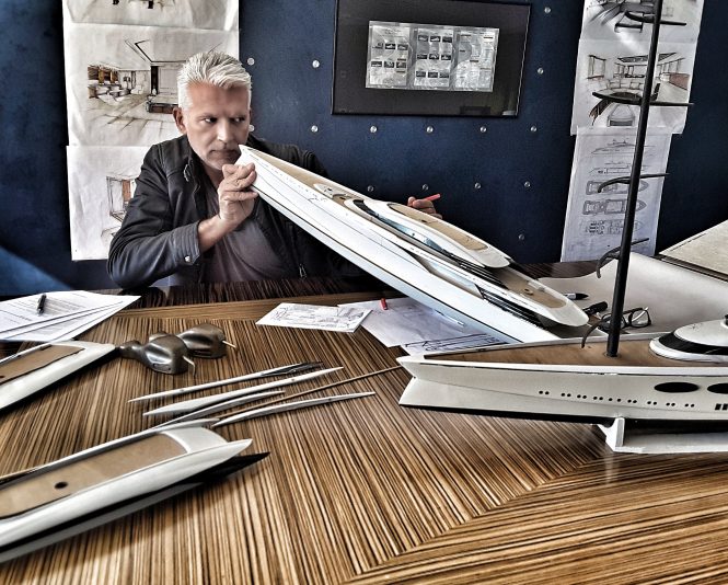 Nuvolari & Lenard issue design statement on 106m mega yacht Black Pearl