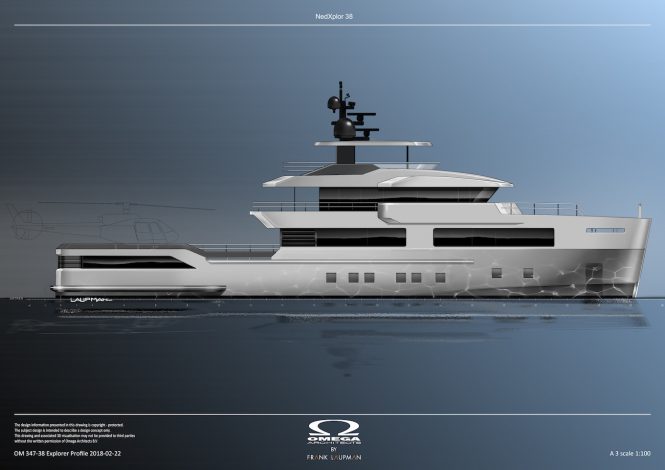 New NedXplor 38 Superyacht concept by Omega Architects & Van Oossanen