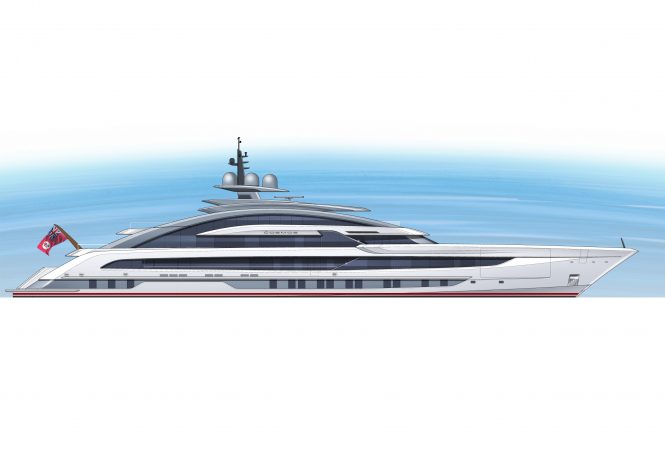 Heesen announces sale of its largest superyacht to date: 80m/262ft Project Cosmos
