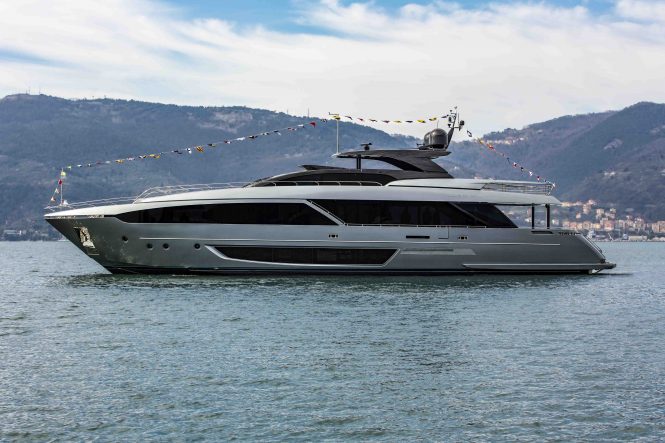 Riva Yachts launched the first Riva 110 Dolcevita motor yacht