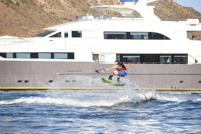 Luxury yacht Komokwa ready for charter in Mexico 
