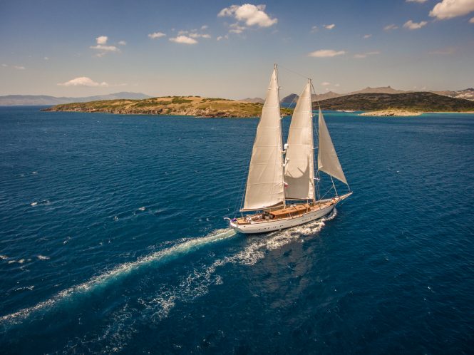 Offers considered for charters aboard S/Y Zanziba in the Eastern Mediterranean 