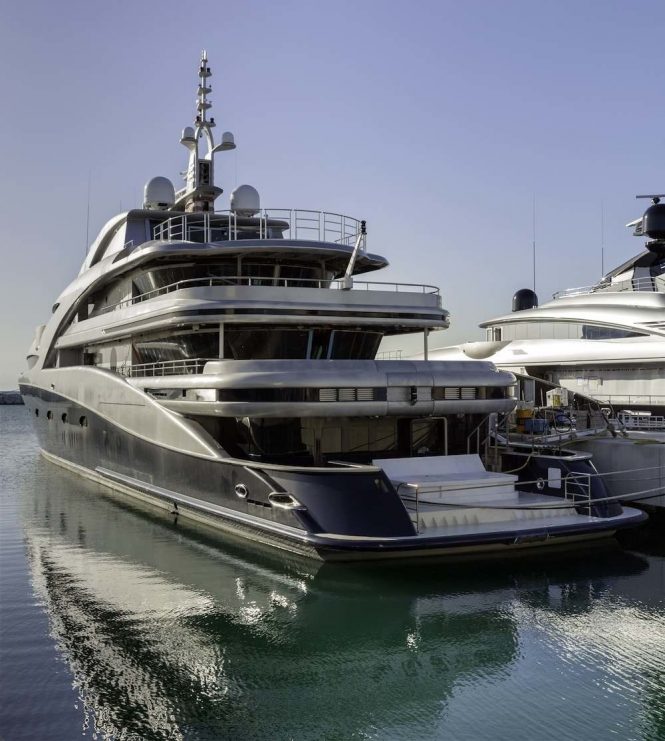 71m Superyacht Victoria launched at AES Yachts