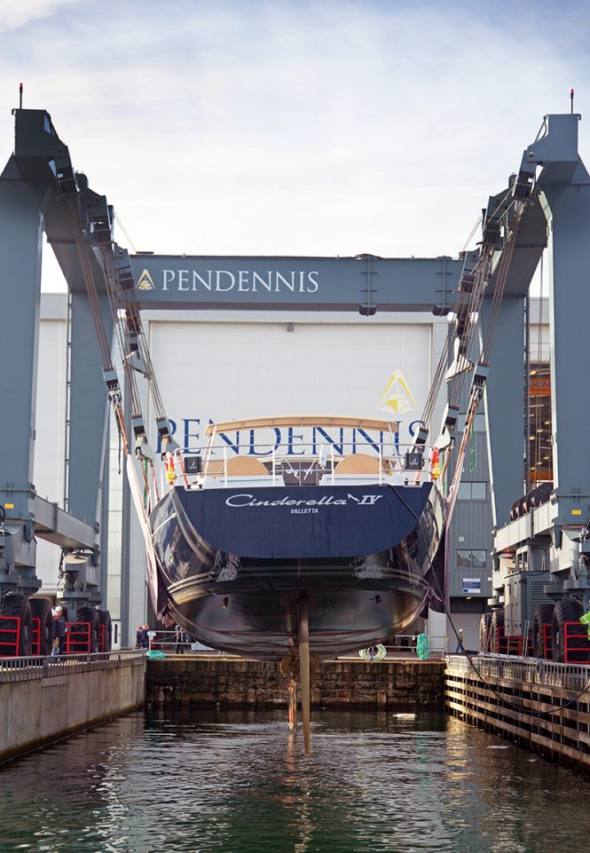 Pendennis discloses details on refit of sailing yacht G2