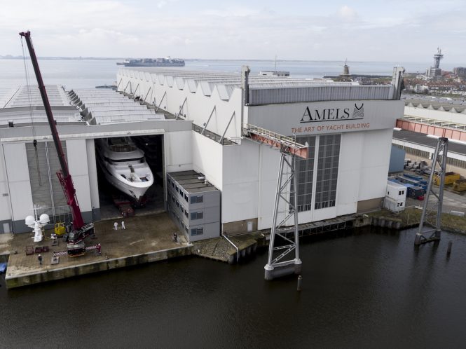 New 55m AMELS Limited Editions 180 superyacht launched