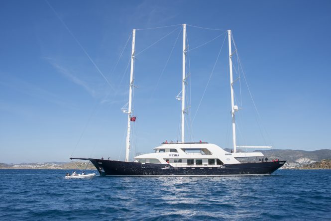 Brand-new 50m charter yacht MEIRA launched at Neta Marine