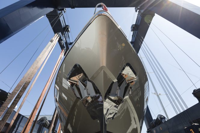 Mangusta Maxi Open 94 Hull #5 Launched