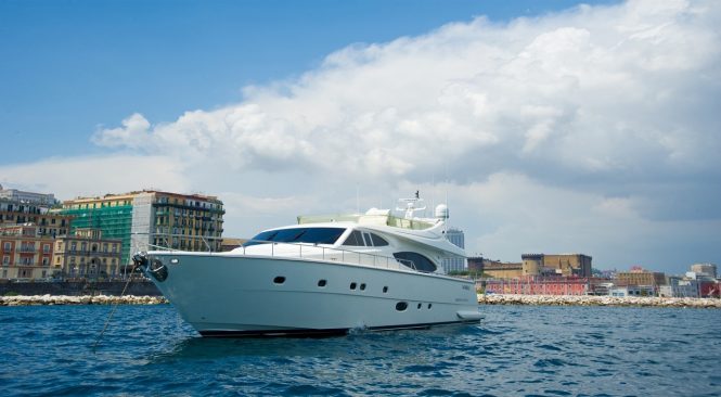Naples and Tropea yacht charter special for PAMPERO