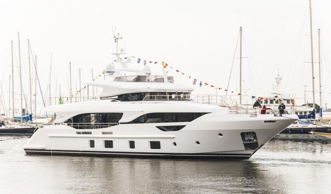 Delfino 95’ motor yacht URIAMIR launched by Benetti