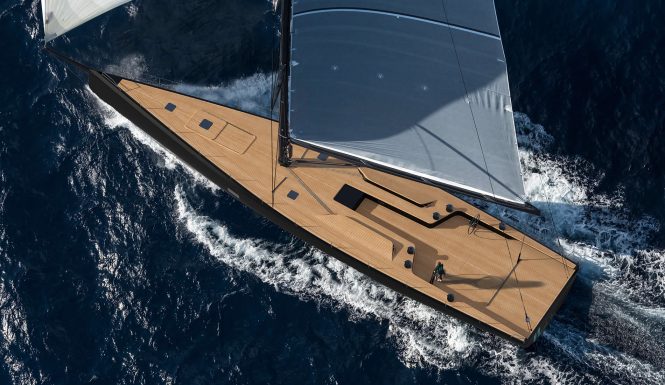 Sailing Yacht Nahita hit the water at Wally Yachts
