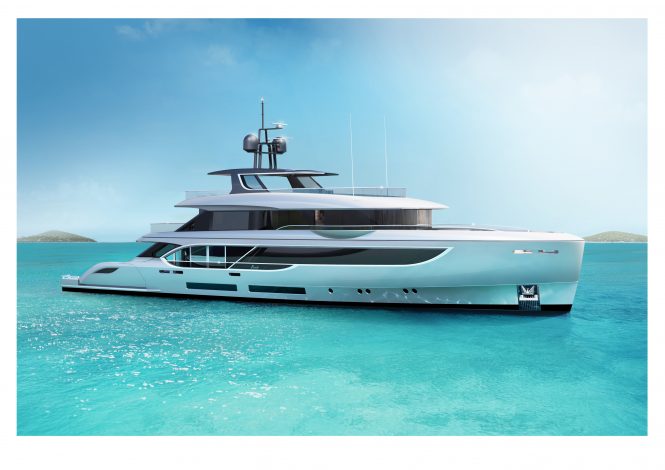 41-metre motor yacht concept Oasis 135 debuts at Singapore Yacht Show