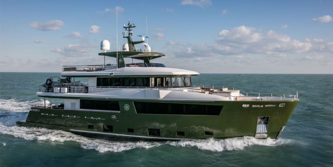 Luxury yacht HYHMA delivered by Cantiere delle Marche