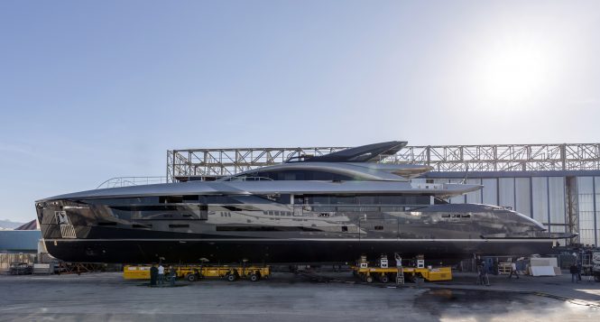 First Images & Video of 49m Superyacht Flying Dagger