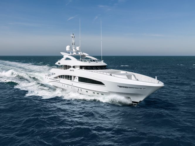50m Heesen Yacht WHITE Delivered