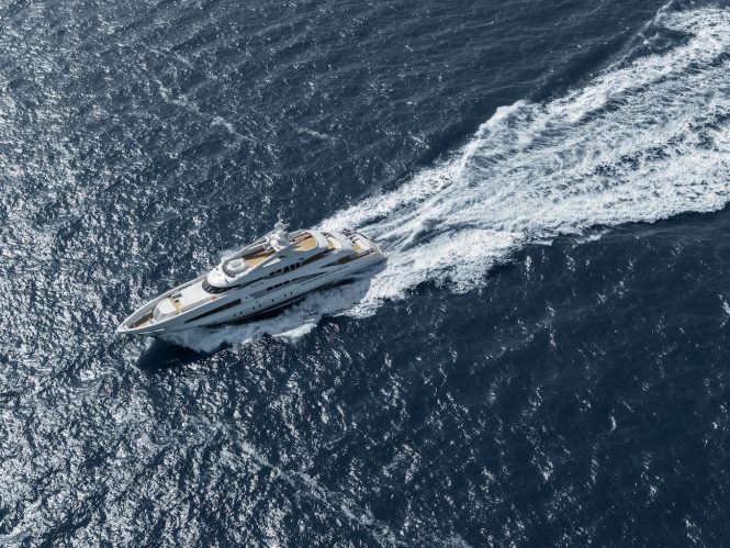 Video: 50m Superyacht White on sea trials