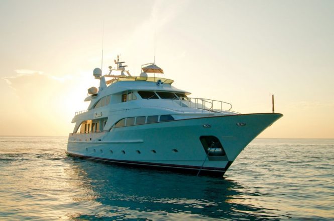 Stress-free Bahamas vacations aboard 35m BRUNELLO at reduced charter rate