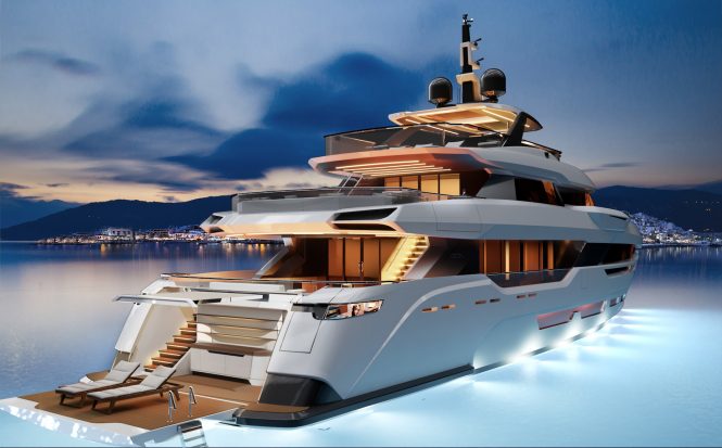 CCN unveils Stefano Vafiadis superyacht DOM 123