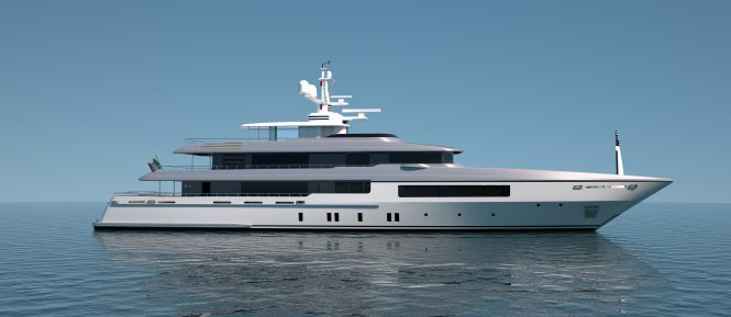 Codecasa to build new 55 metre superyacht, Hull C123