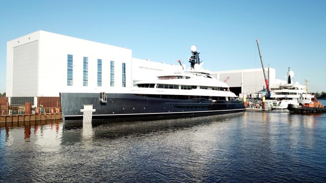 Abeking & Rasmussen superyacht Elandess launched in Germany