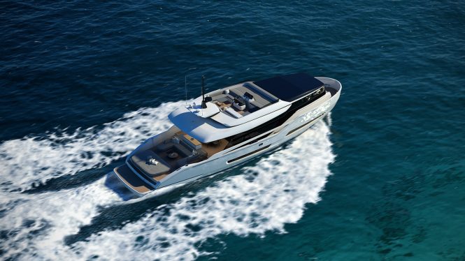 Motor Yacht ONE – ISA Extra 76 delivered to her owner in the Mediterranean