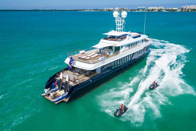 Early summer special for 42m ICE 5 superyacht in the Bahamas
