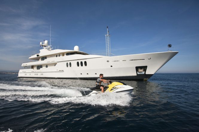 50m Amels superyacht MARLA charter special in Greece
