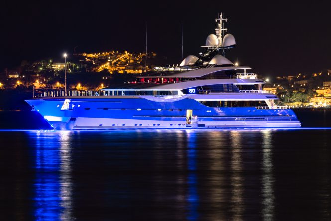 Six magnificent luxury yachts spotted in Mediterranean charter grounds