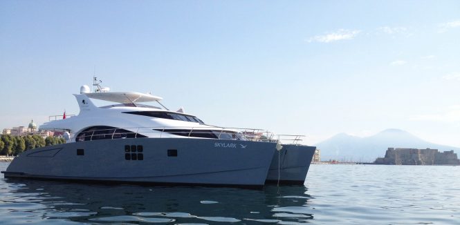10% discount on West Med Charters with Sunreef 70 catamaran SKYLARK