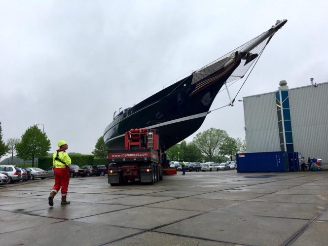 Sailing yacht Meteor returns from refit