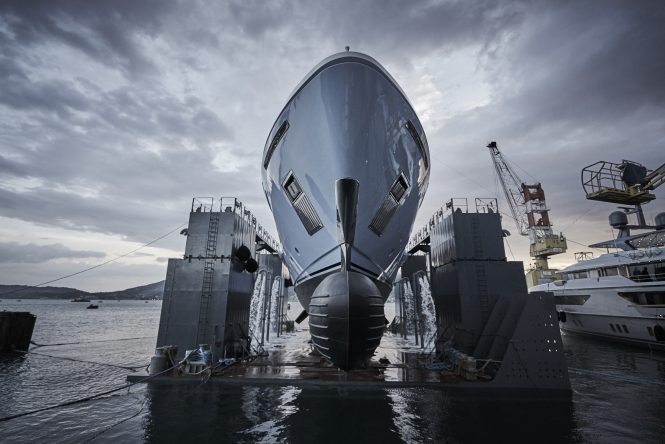 Sanlorenzo motor yacht Ocean Dreamwalker III launched in Italy