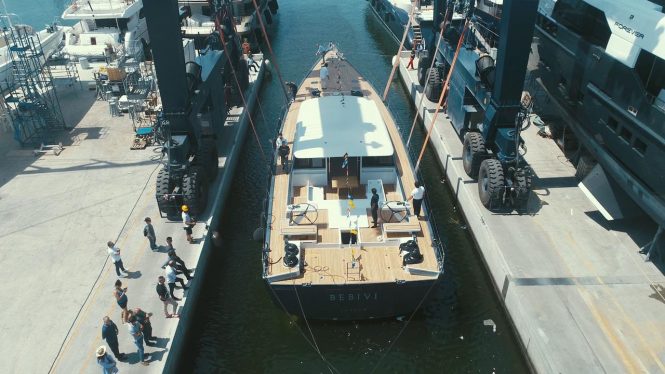 Sailing Yacht Bebivi on the Way to her Owners