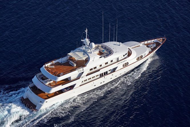 48m charter yacht LADY ELLEN II available at reduced rate in Greece