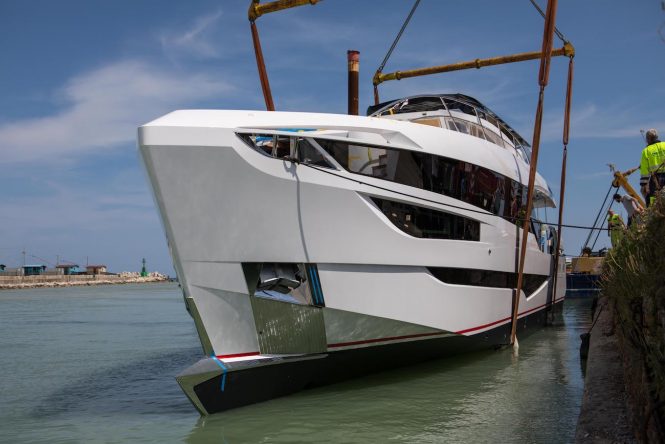 Dominator 28M Ilumen motor yacht CADET V launched