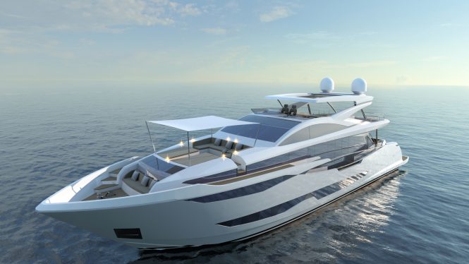 New Pearl 95 flagship superyacht to be unveiled at Cannes Yachting Festival