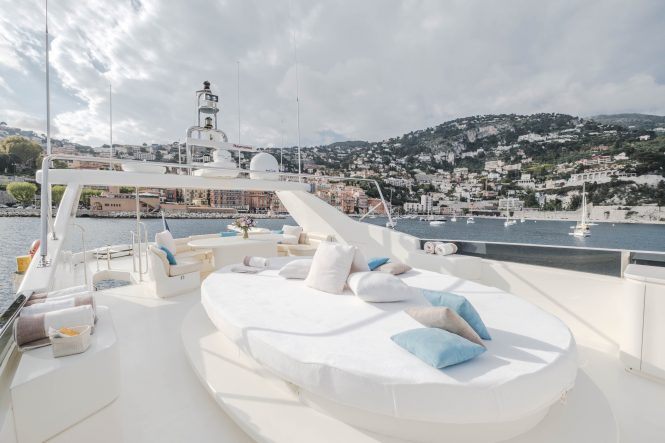 Free Berth at Port Grimaud with 28m BEIJA FLORE in South of France