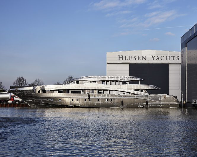 Superyacht Video: Heesen Project Aster in build