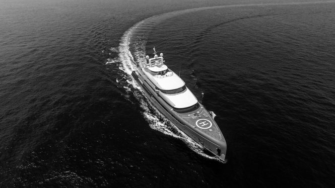 Mega Yacht Delivered: 88.5m ILUSSION PLUS