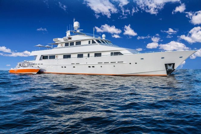 Superyacht LIONSHARE offering reduced rates for charters from Sardinia to Naples