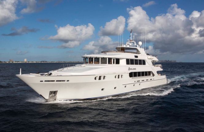 45m Superyacht EXCELLENCE offering 10% off this summer in the BAHAMAS