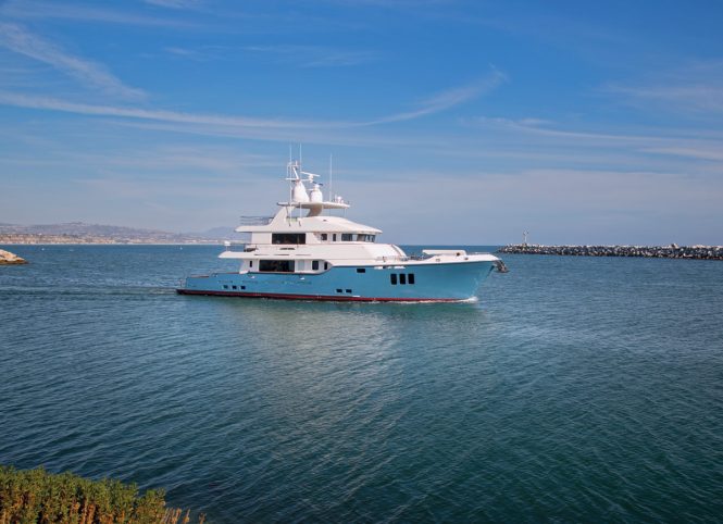 Nordhavn N100 motor yacht SERENITY delivered