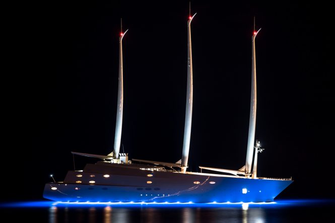 Superyachts spotted cruising the European charter grounds in Summer 2018