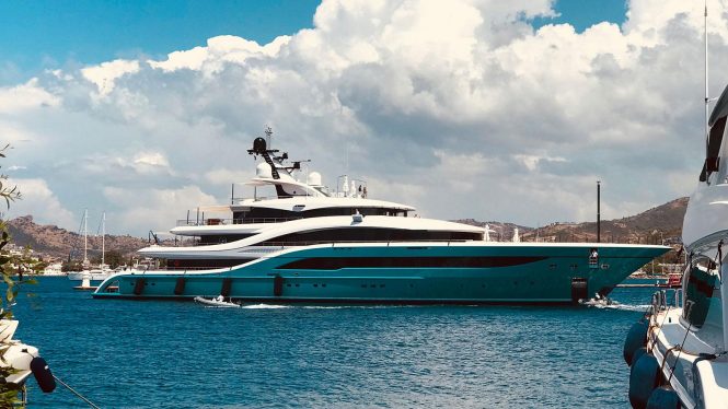 77m Turquoise Superyacht GO Delivered