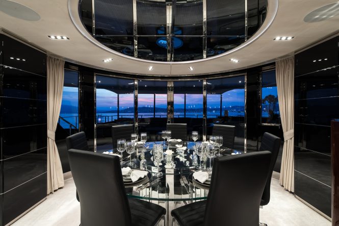 formal dining area